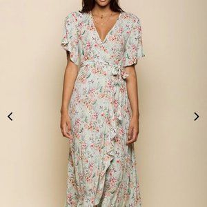 Raga floral wrap dress